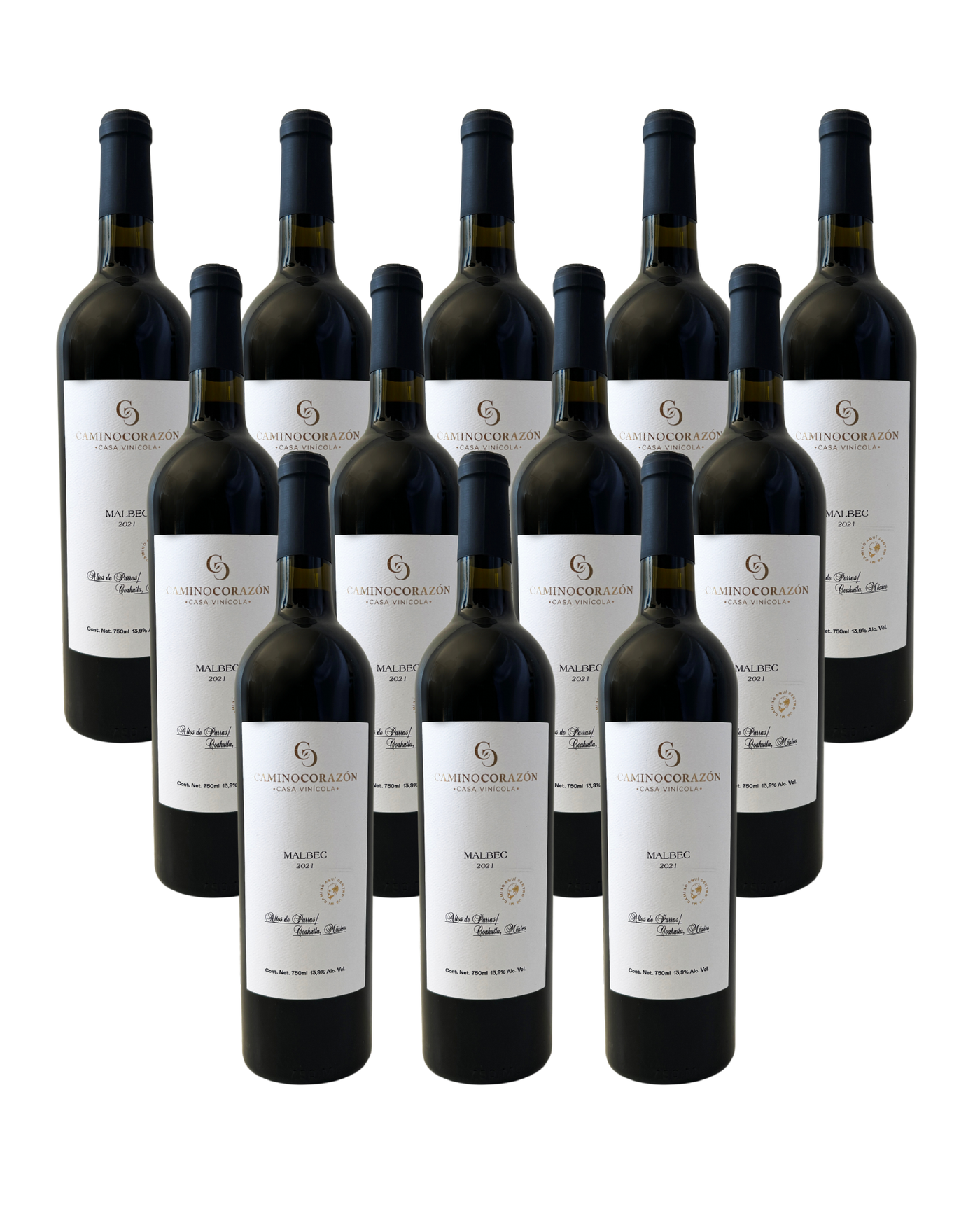 Paquete Botellas Malbec (12 Pack)