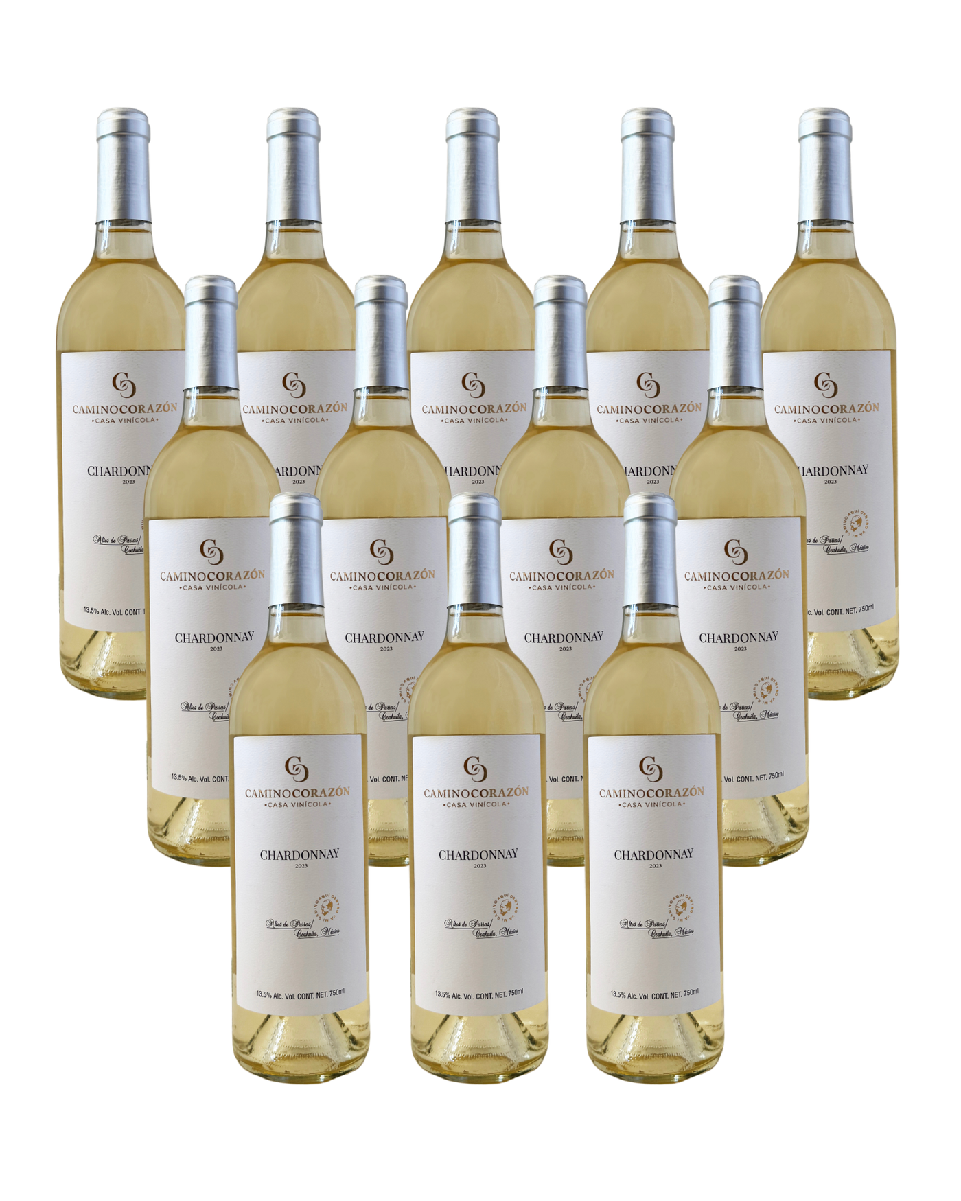 Paquete Botellas Chardonnay (12 Pack)