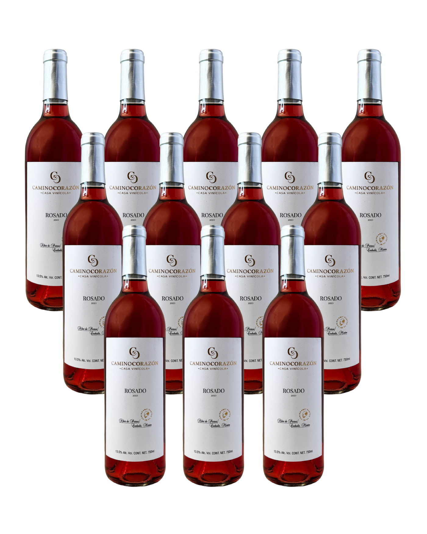 Paquete Botellas Rosado (12 Pack)